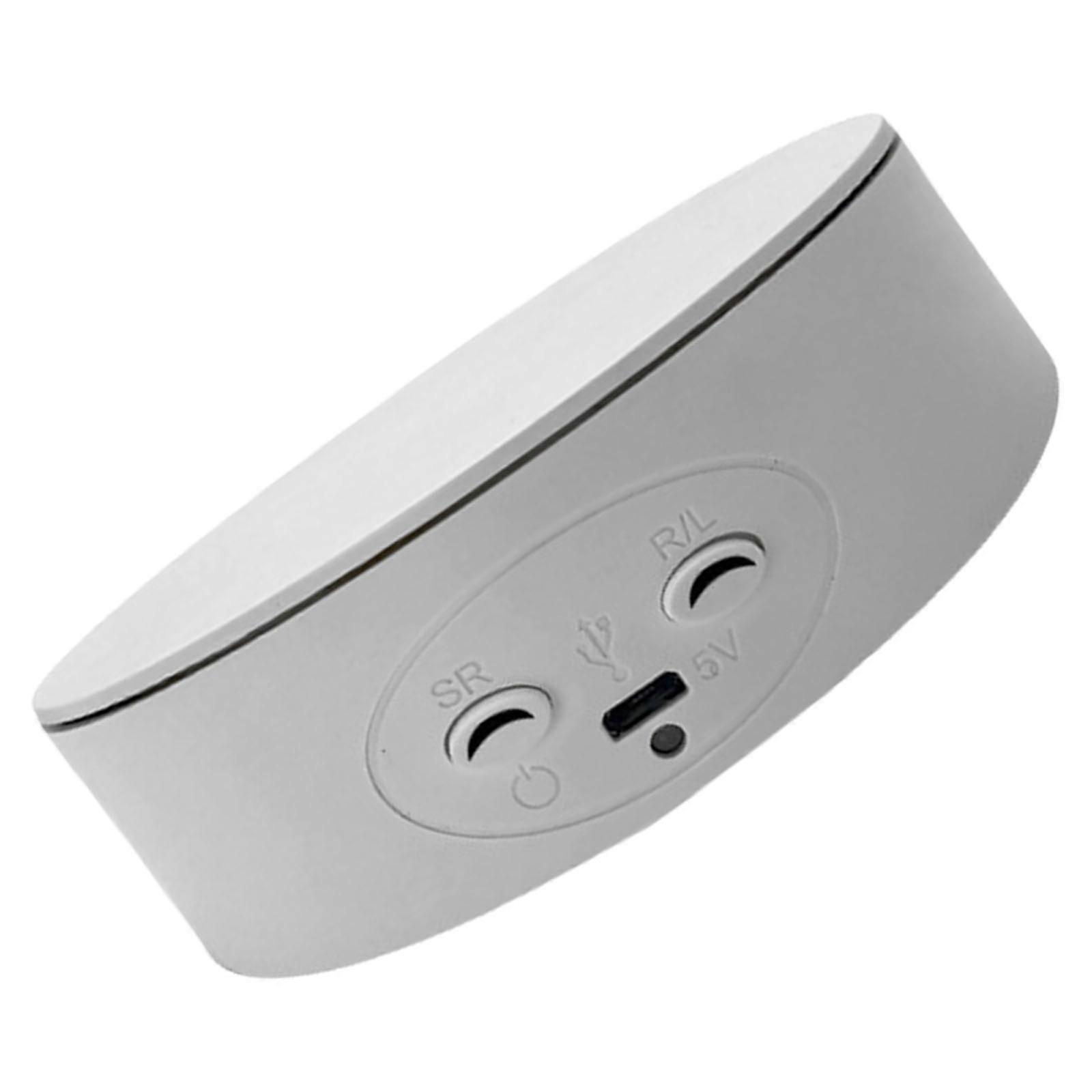 Delicate Rotating Stand for Exhibition and Product Displays Photography Props Smooth Rotation Display Base  White