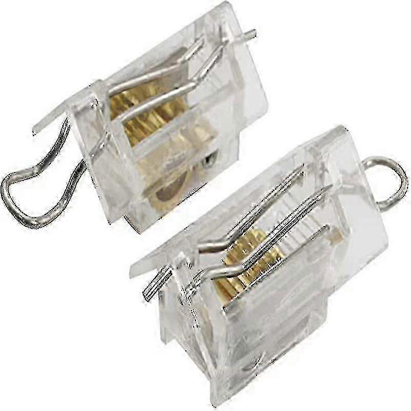 Venetian Blind Cord Locks 4pcs - Durable Pom Hardware for Window Curtain Accessories