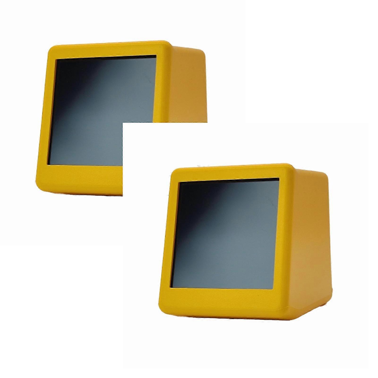 Xubond Colorful O Led Multi Function Information WIFI Smart Desktop Clock Weather Small TV Creative Digital Decoration Desk Decor Home Decor