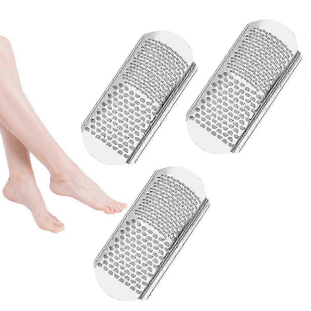 2025 Callus Remover Foot File Pedicure File Callus Tool Corn Remover Dead Skin Foot File Rasp Heel Scraper for Feet（Double Hole）