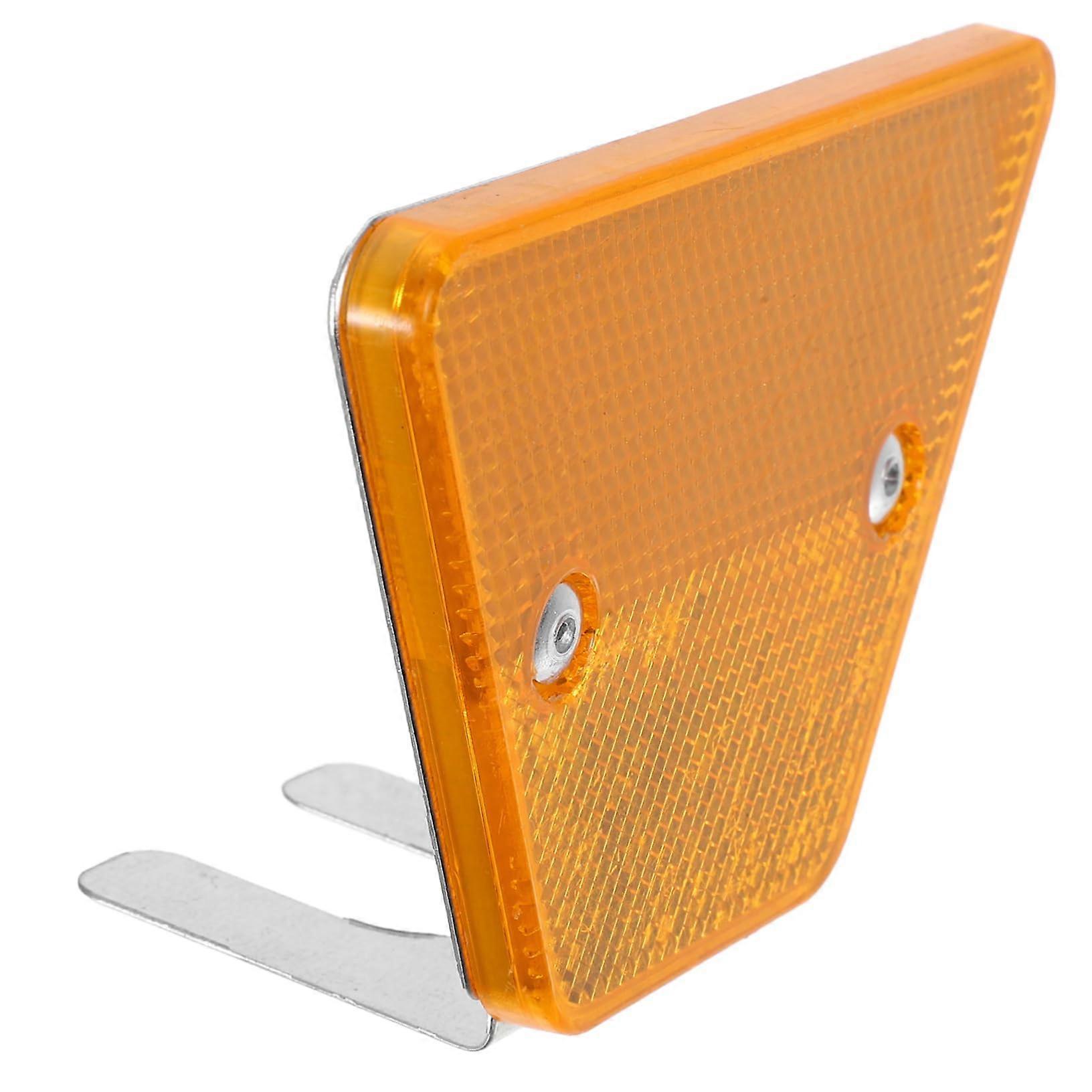 Reflective Driveway Marker with Single Bracket WeatherResistant for Entrance and Pathway Safety