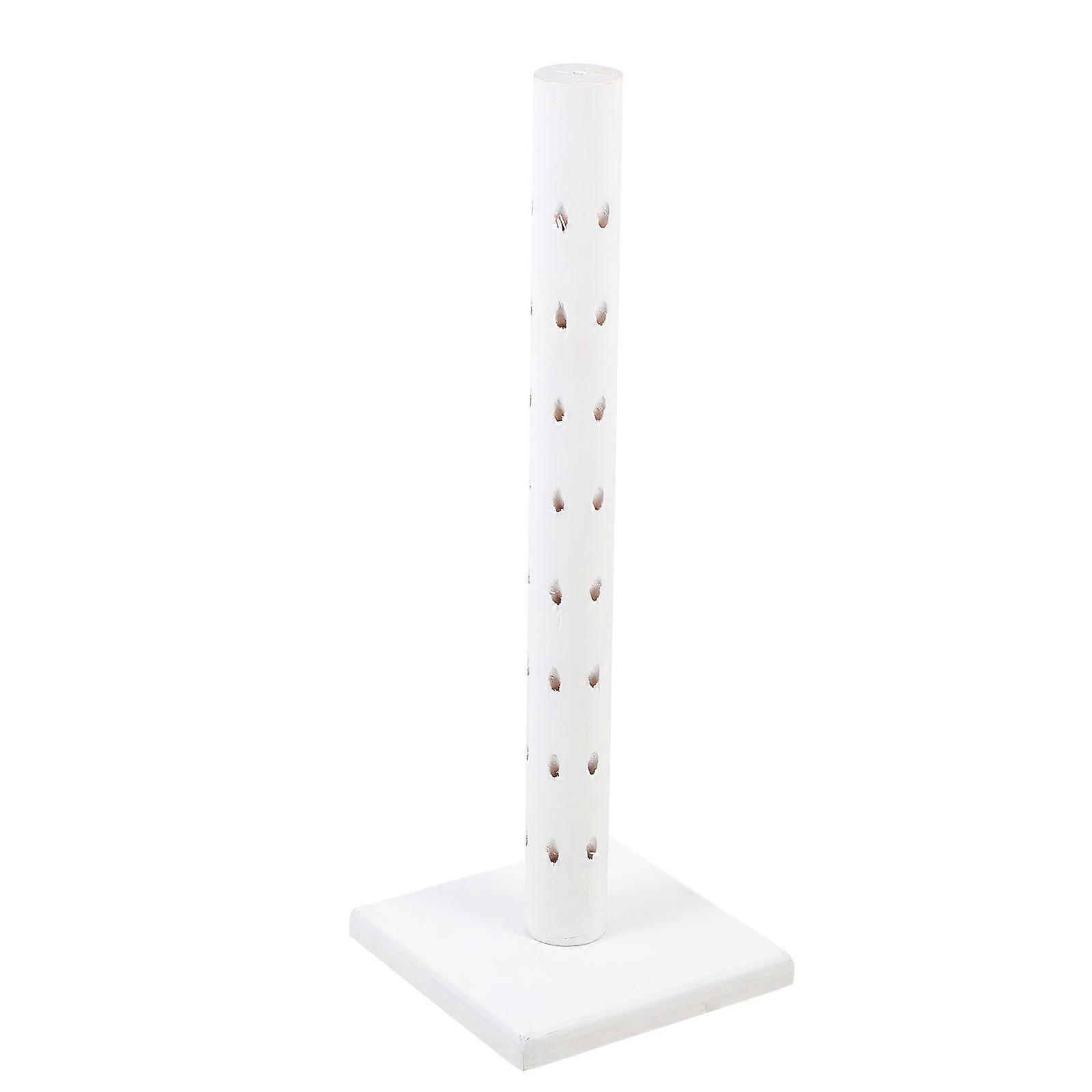Wood Lollipop Display Stand for Display 2Pcs Party Holder White Base
