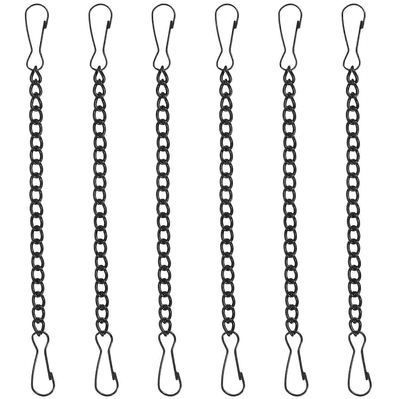 Durable Window Hanging Chains For Simple Design Door Signs And Fire Indication 6Pcs Suitable For Indoor And Outdoor Use