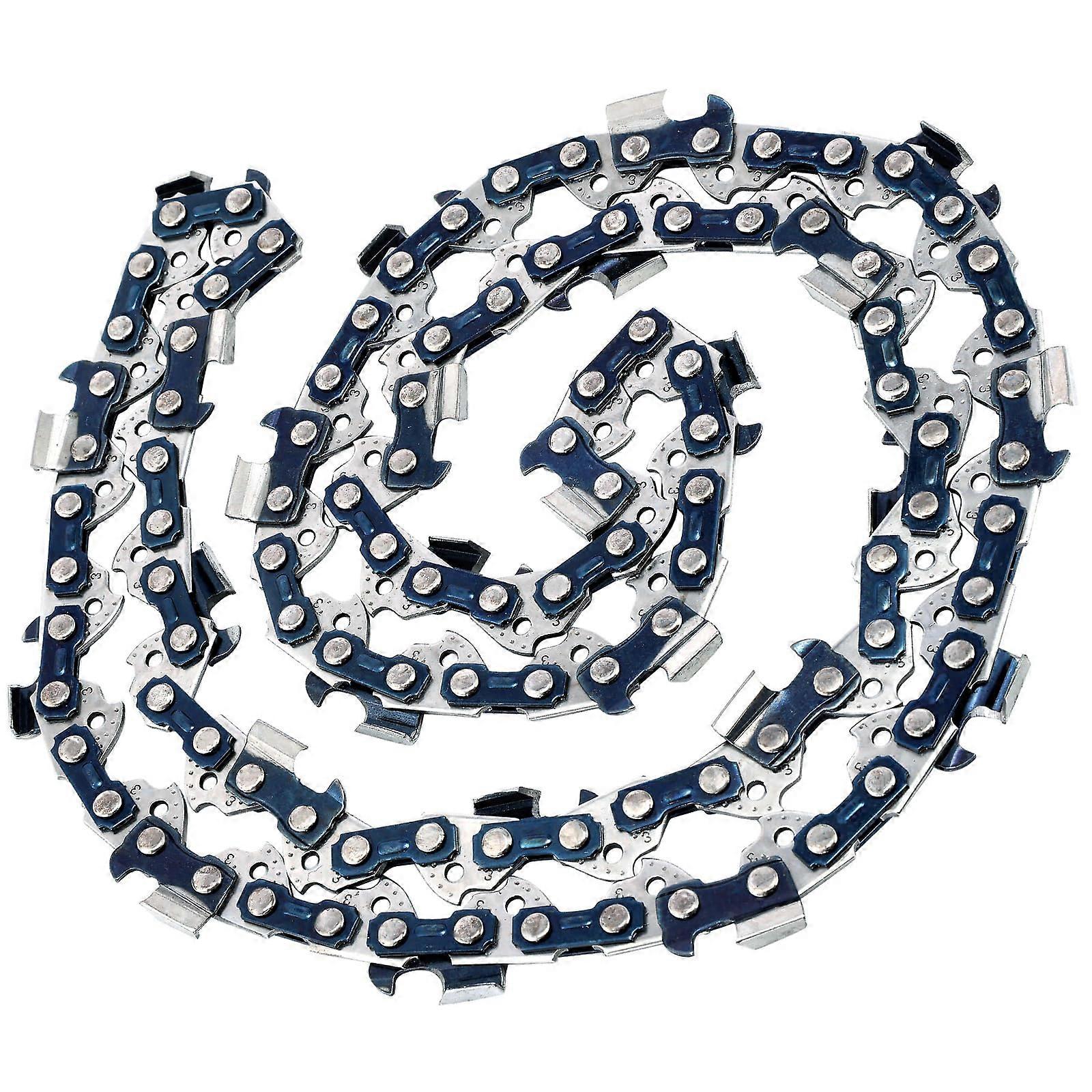 14 Inch Full Chisel Chainsaw Chain 3/8 LP 0.043 50DL Aggressive Cutting and Reduced Kickback