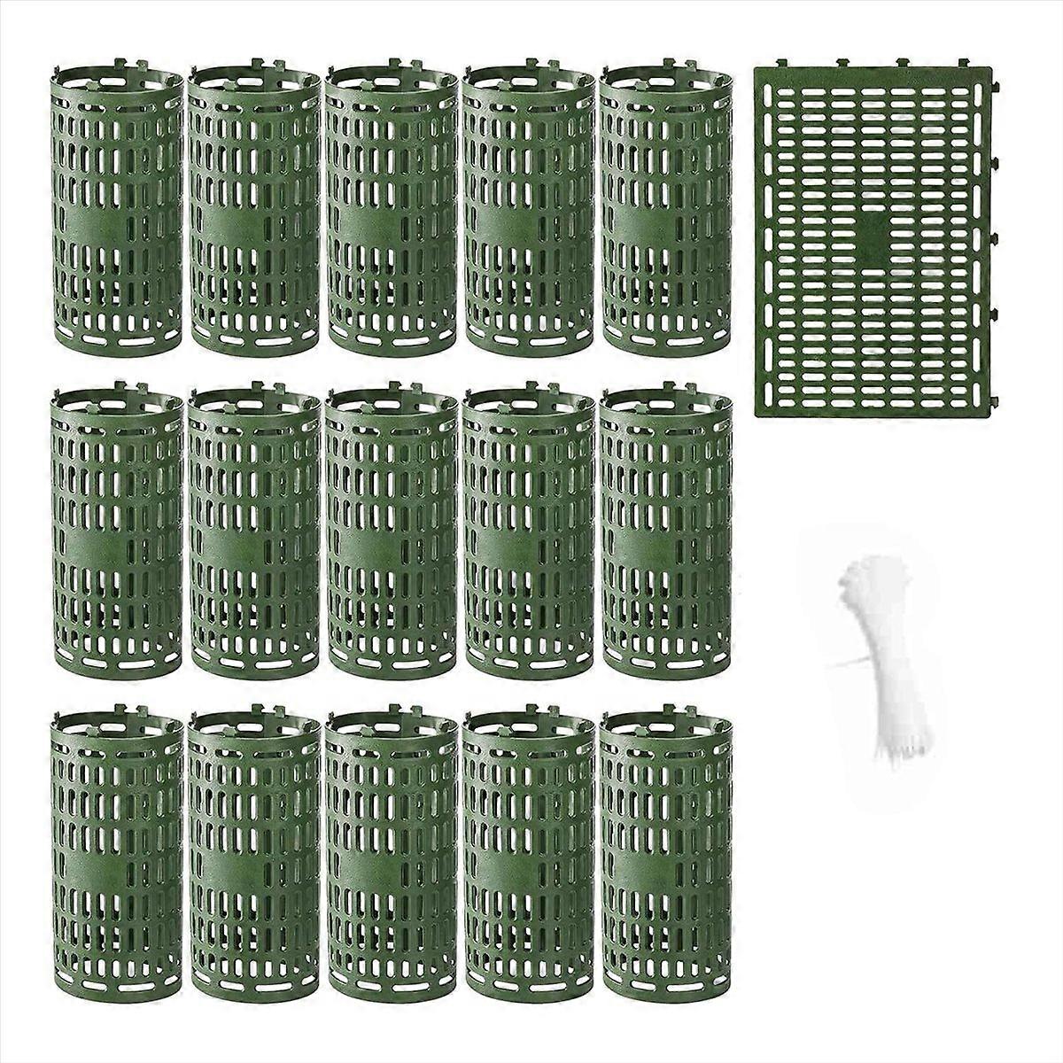 10 Pack Tree Trunk Protector, with Zip Ties, for Bark