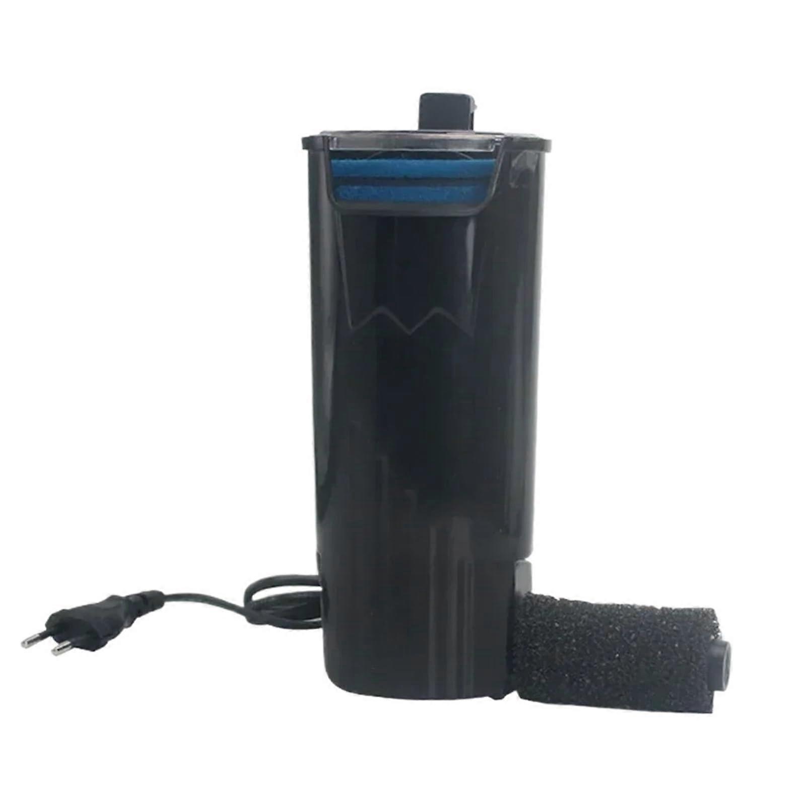 Aquarium Filter 5W Turtle Tank Filter with Powerful Water Filtration for Low Water Operation