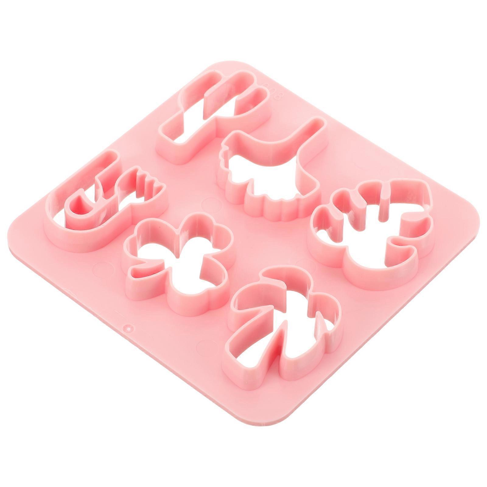 Plastic Polymer Clay Mold Clay Cutter for Earring Making 4Pcs DIY Kit