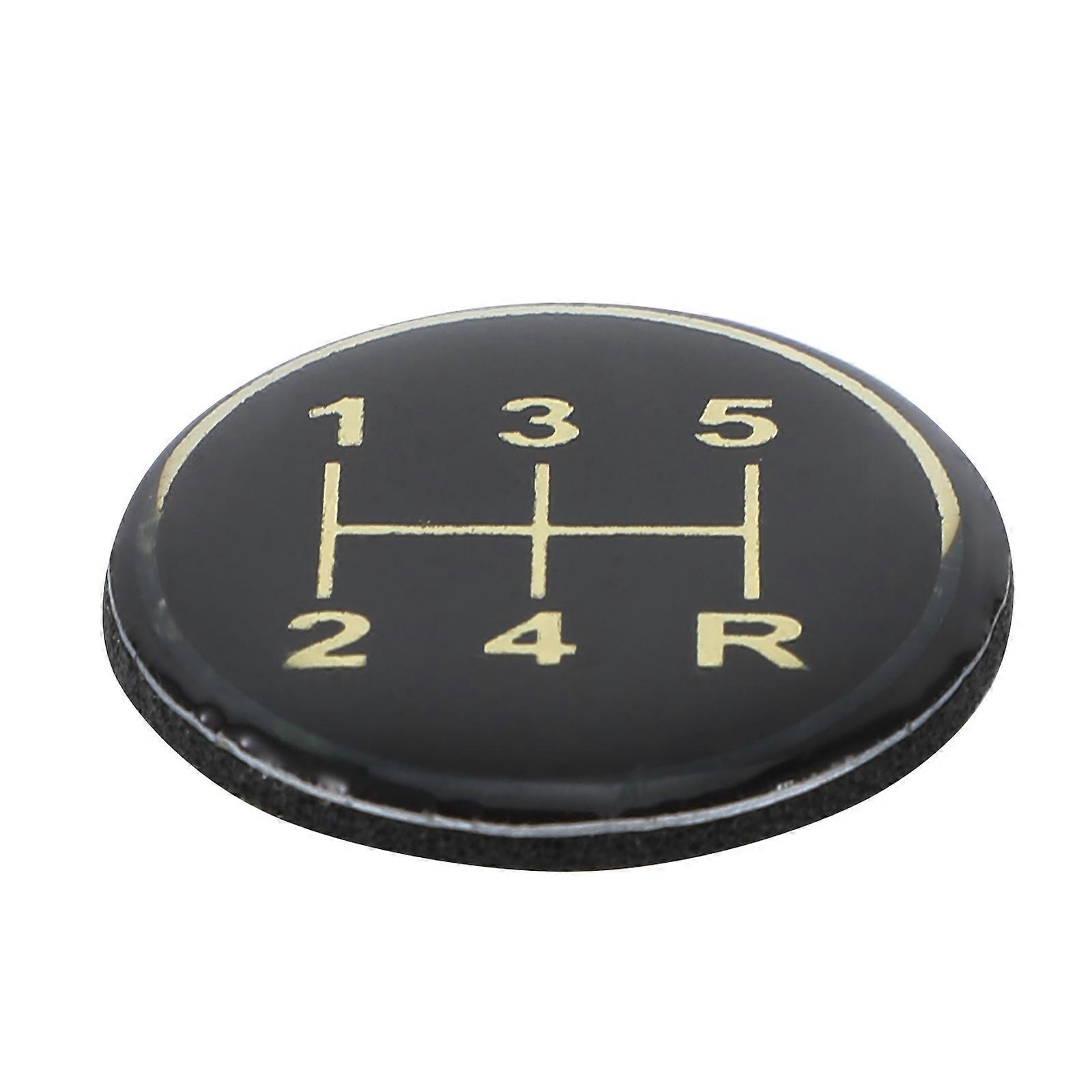Manual Transmission Car Gear Shift Sticker with Protective Function