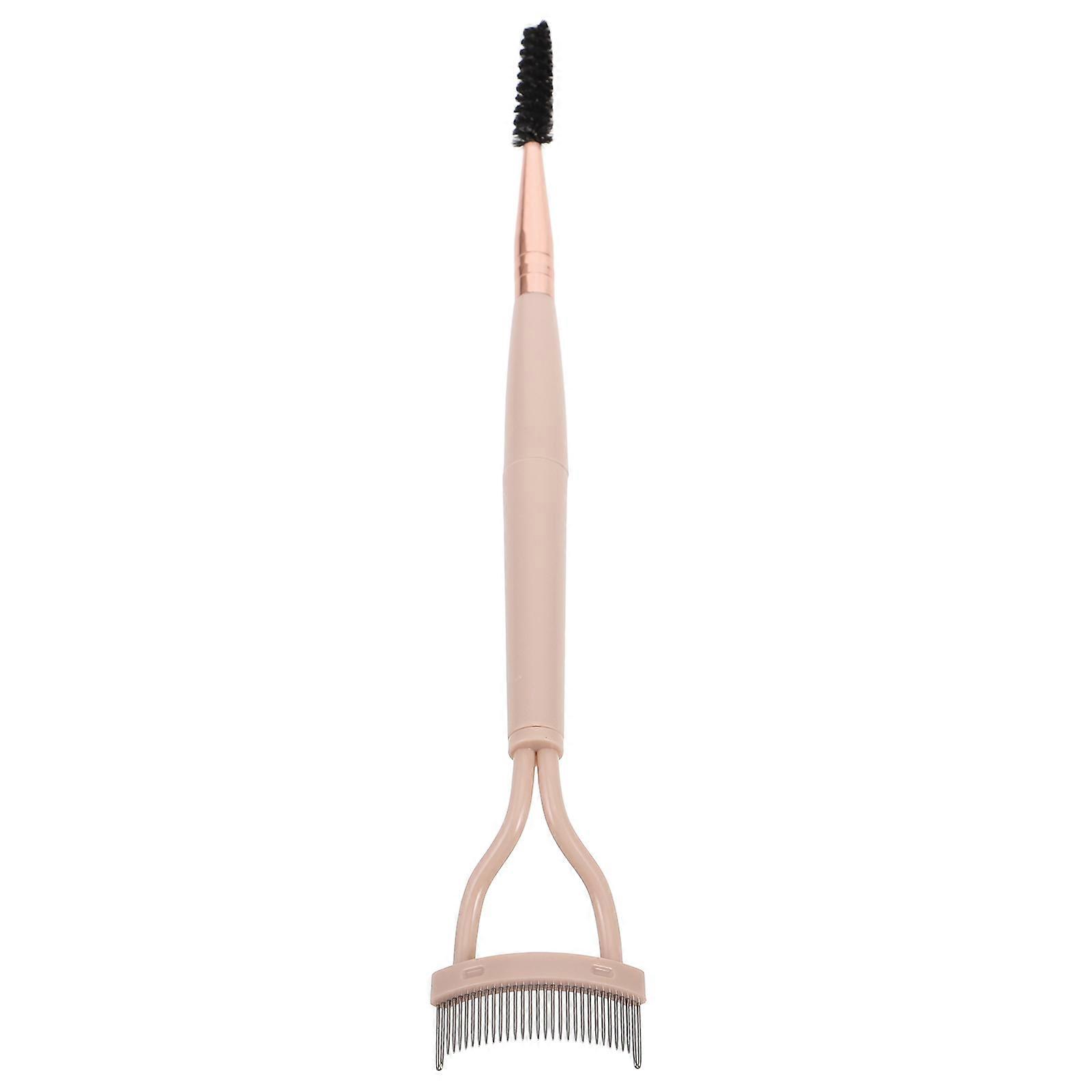 Portable Eyelash Separator and Brow Brush Comb for Eyebrows