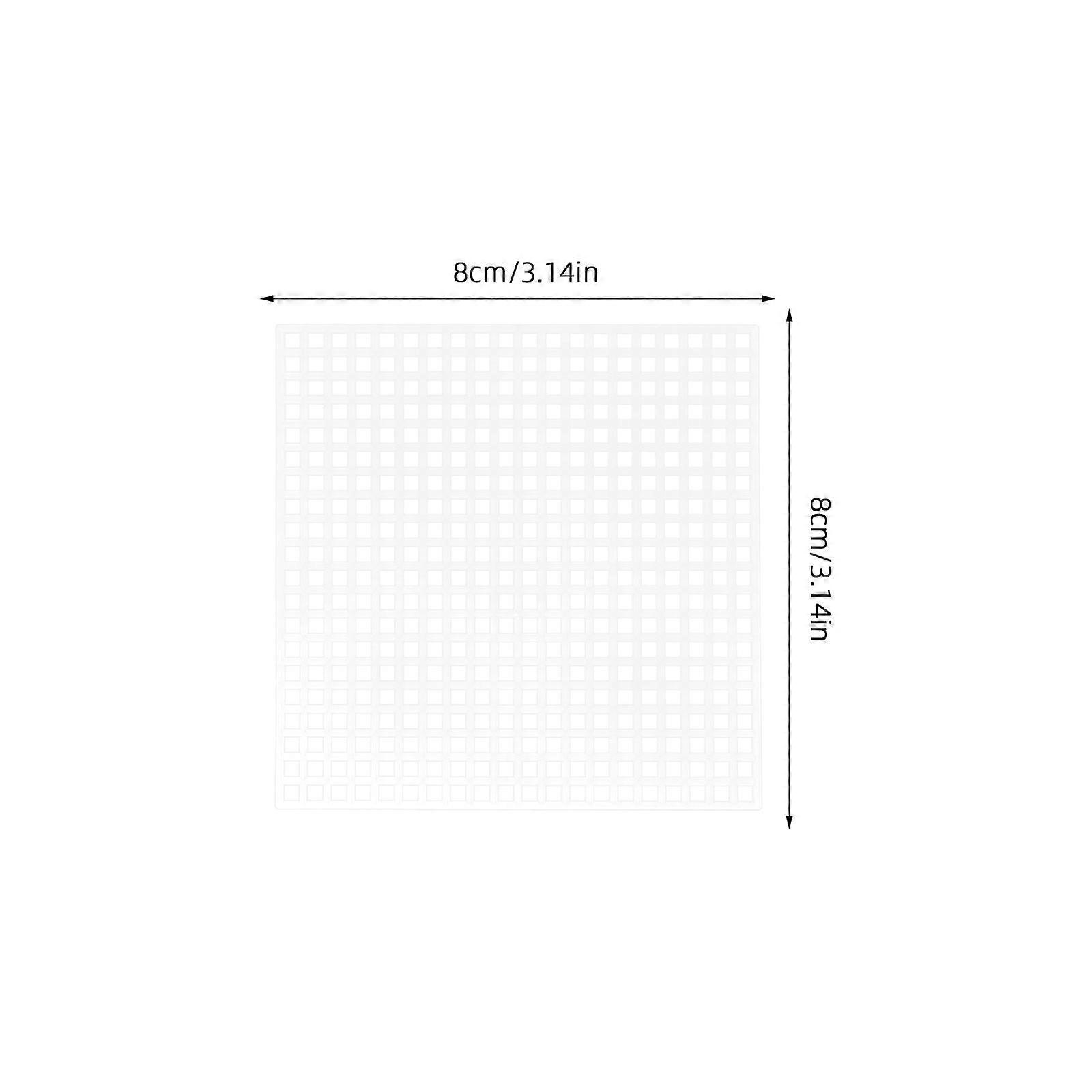 White Plastic Mesh Sheet for Mask Eye Making 20Pcs Plastic Eye Mesh for Crafts