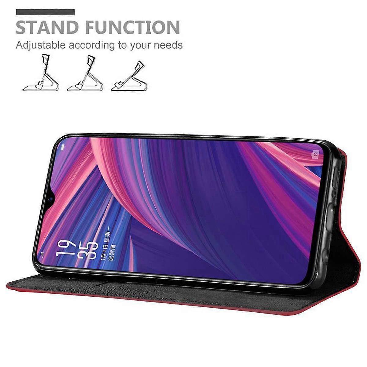 Oppo R17 PRO Case - Protective Case with Stand Function and Card Slot