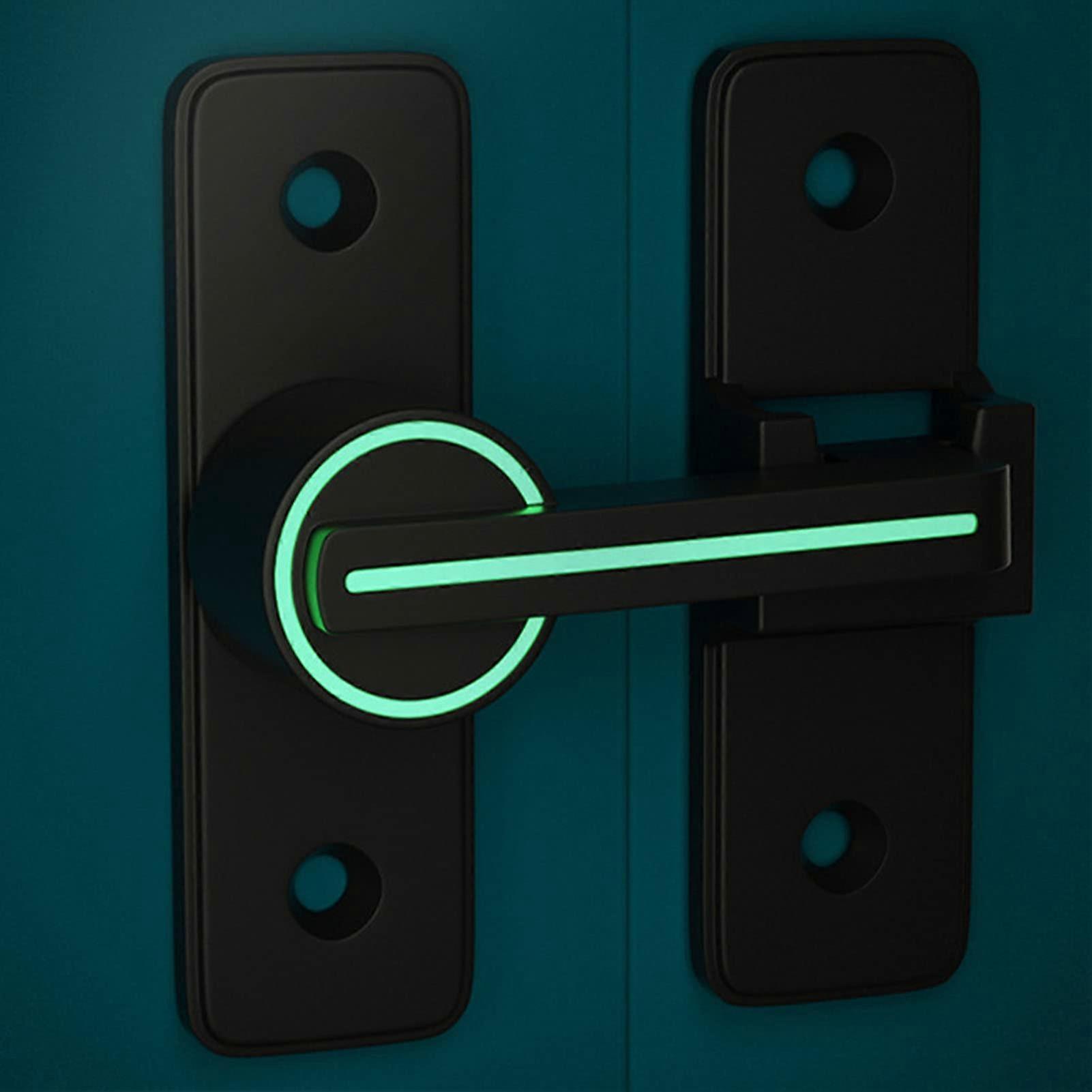 Barn Door Lock Zinc Alloy Flip Latch AntiTheft Security Heavy Duty Gate Lock for Outdoor Use