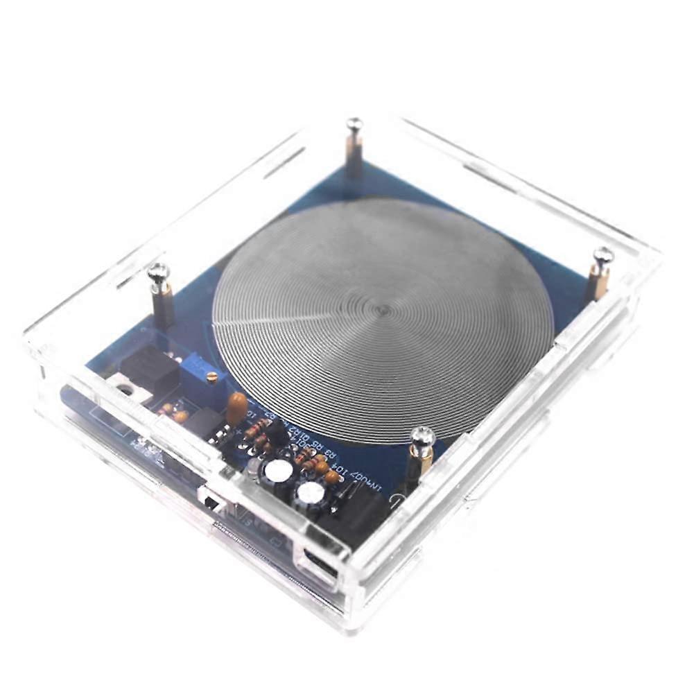 DC 5V 7.83HZ Ultra-Low Frequency Pulse Wave Generator Audio Resonator with Enclosure for Sound Therapy and Healing