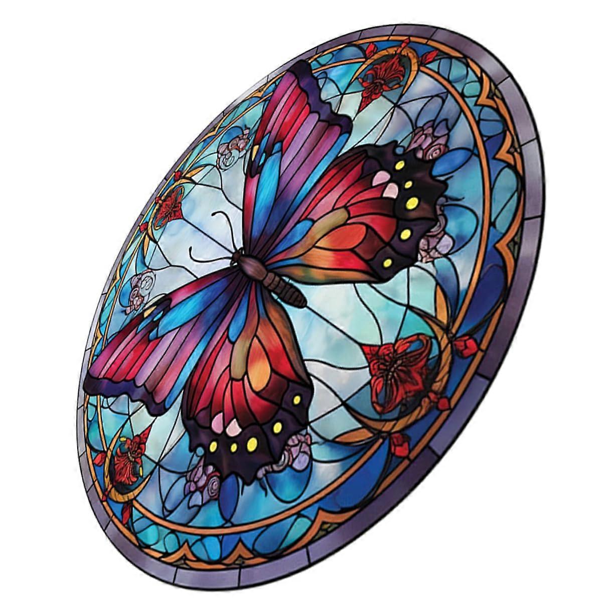 Hummingbird AntiCollision Bird Window Clings with DoubleSided Colorful Decorative Design