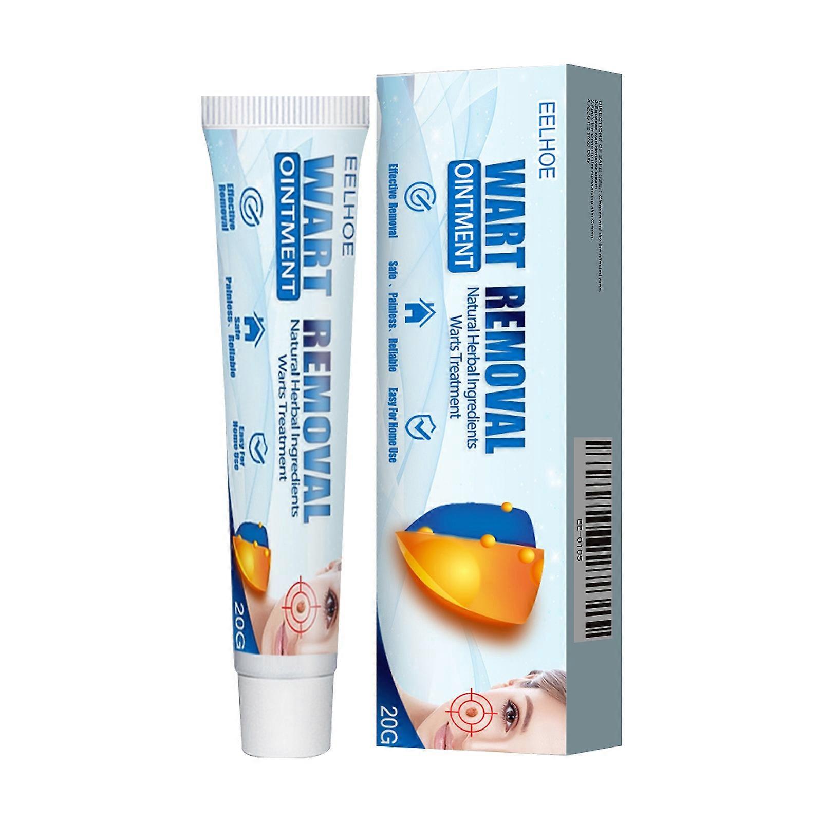 EELHOE Κρέμα αφαίρεσης κονδυλωμάτων 20g Ταχείας δράσης τζελ αλοιφή για κονδυλώματα προσώπου, χεριών, ποδιών, σώματος