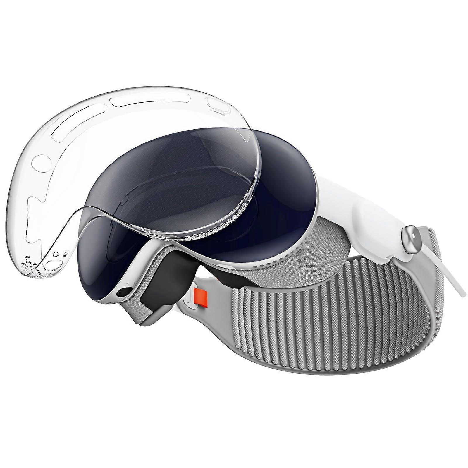 Case for Apple Vision Pro Transparent Slim TPU Cover AntiScratch Shockproof Protective Accessory 2024