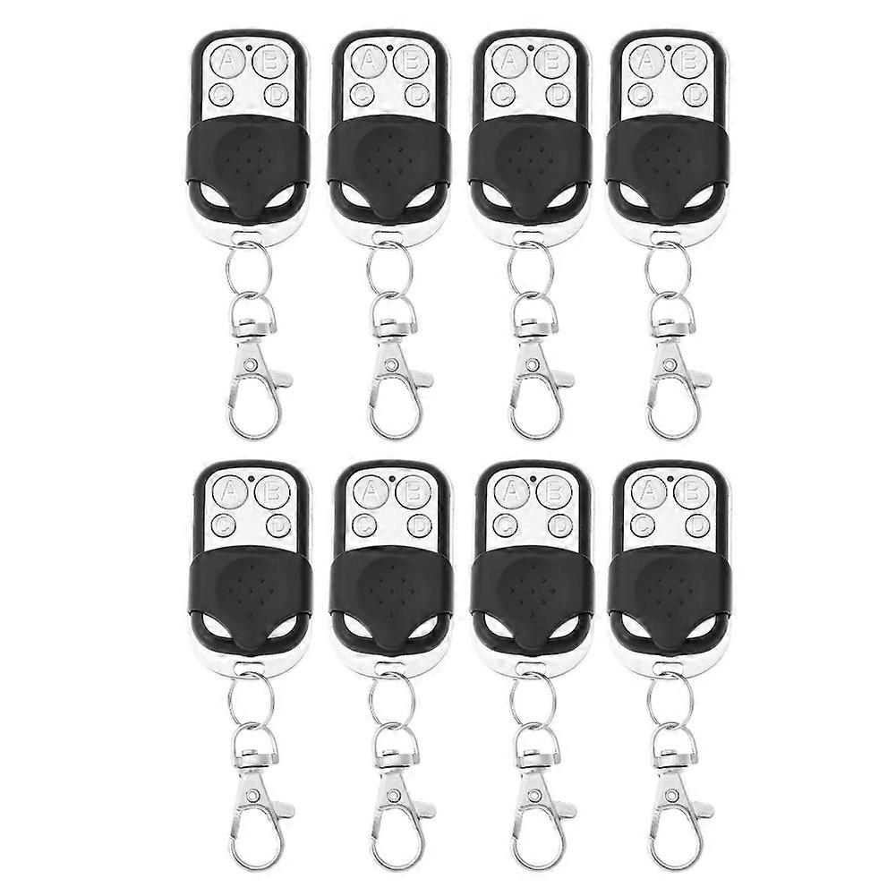 1-10 Pcs 433MHz Remote Control 4CH Car Key Garage Door Gate Opener Remote Control Duplicator Electronic Gate Control Duplicator