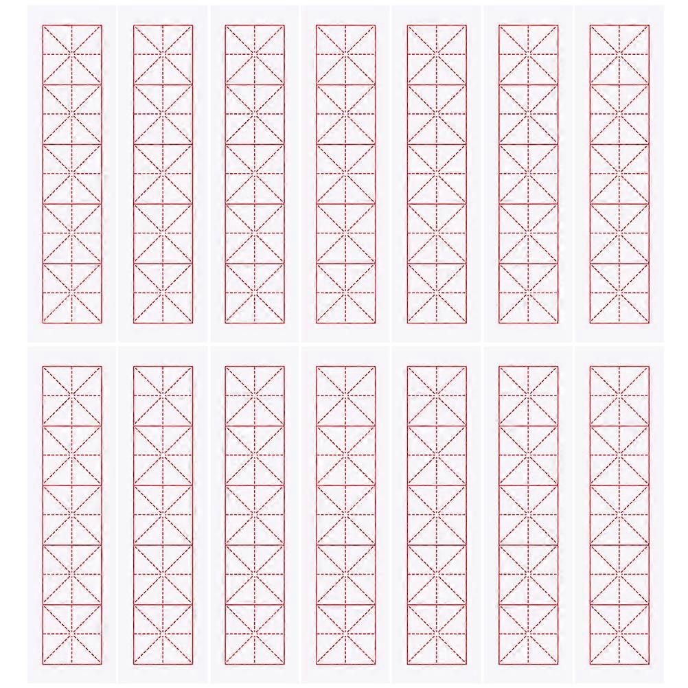 White Calligraphy Paper Rice Paper for Writing 100 Sheets Handwriting Practice