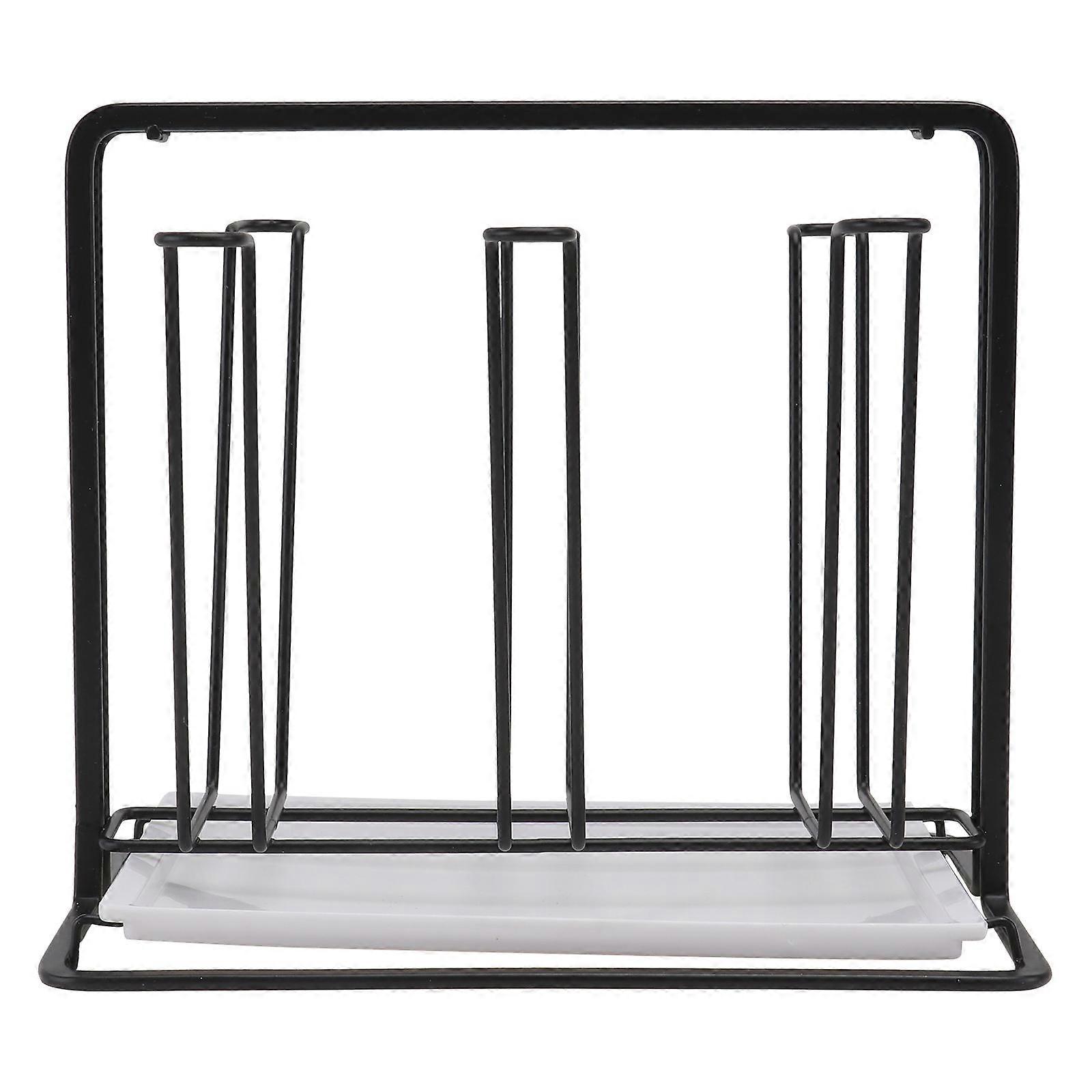 Cup Organizer Iron Kitchen Drying Rack for Home Use