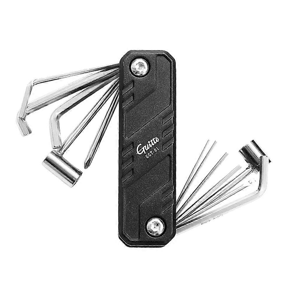 GUITTO GGT-01 Gitarr Multi Tool Bas Pocket Guitar Tool Gitarr Tillbehör