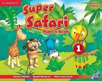 Super Safari Level 1 Pupil's Book with DVDROM Super Minds