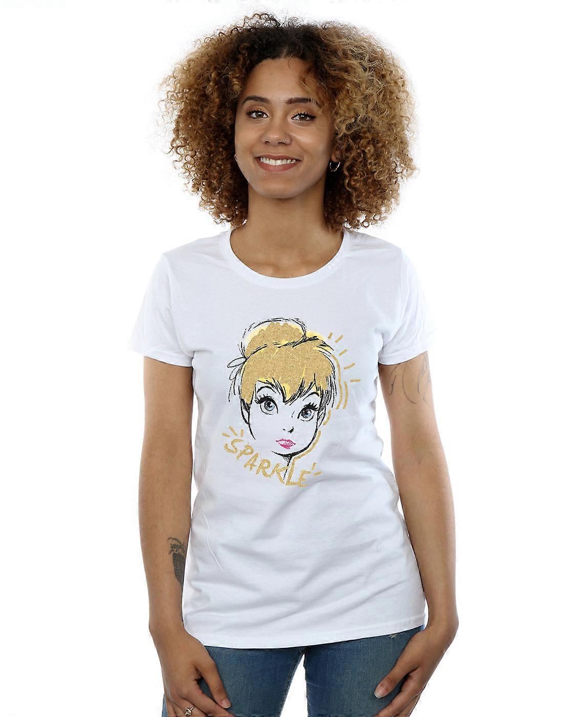Disney Women's Tinkerbell Sparkle T-Shirt