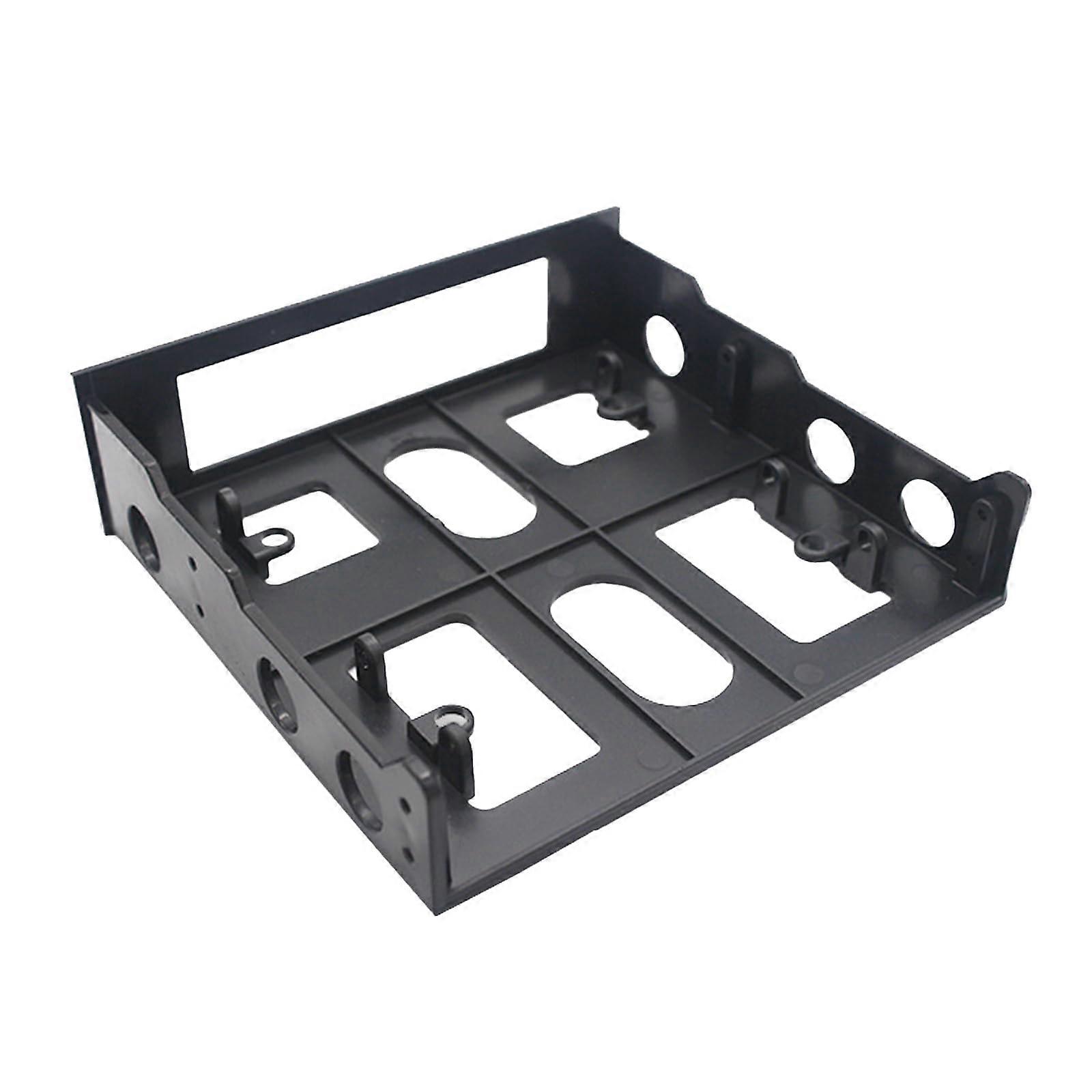 5.25 to 3.5 Bay Adapter PC Drive Bay Mounting Bracket for Desktop Easy Installation