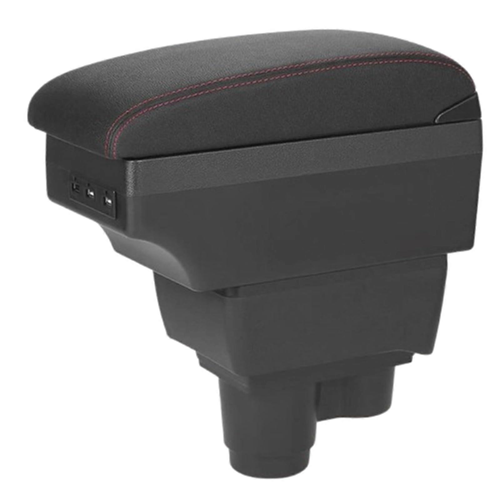 Armrest Box for Renault Duster 20192022 PU Leather Console Organizer with Ergonomic Arm Support