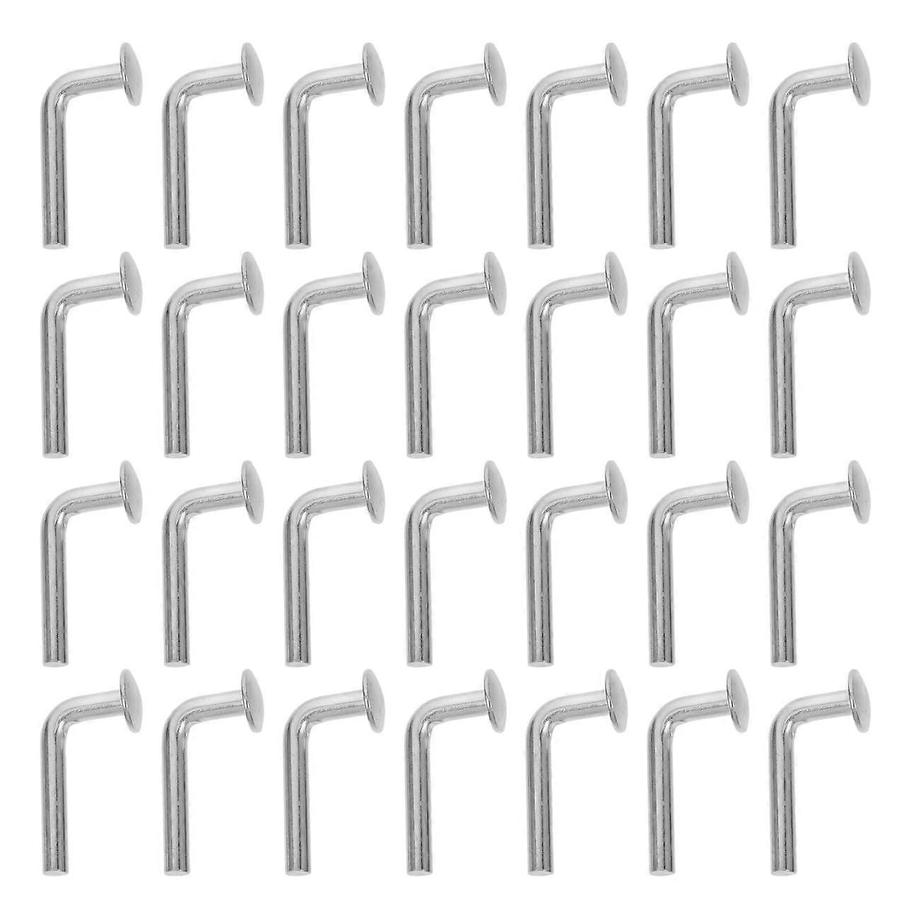 100Pcs M5 Pallet Rack Safety Pins Heavy Duty Locking Bolts RustResistant for Racking Systems