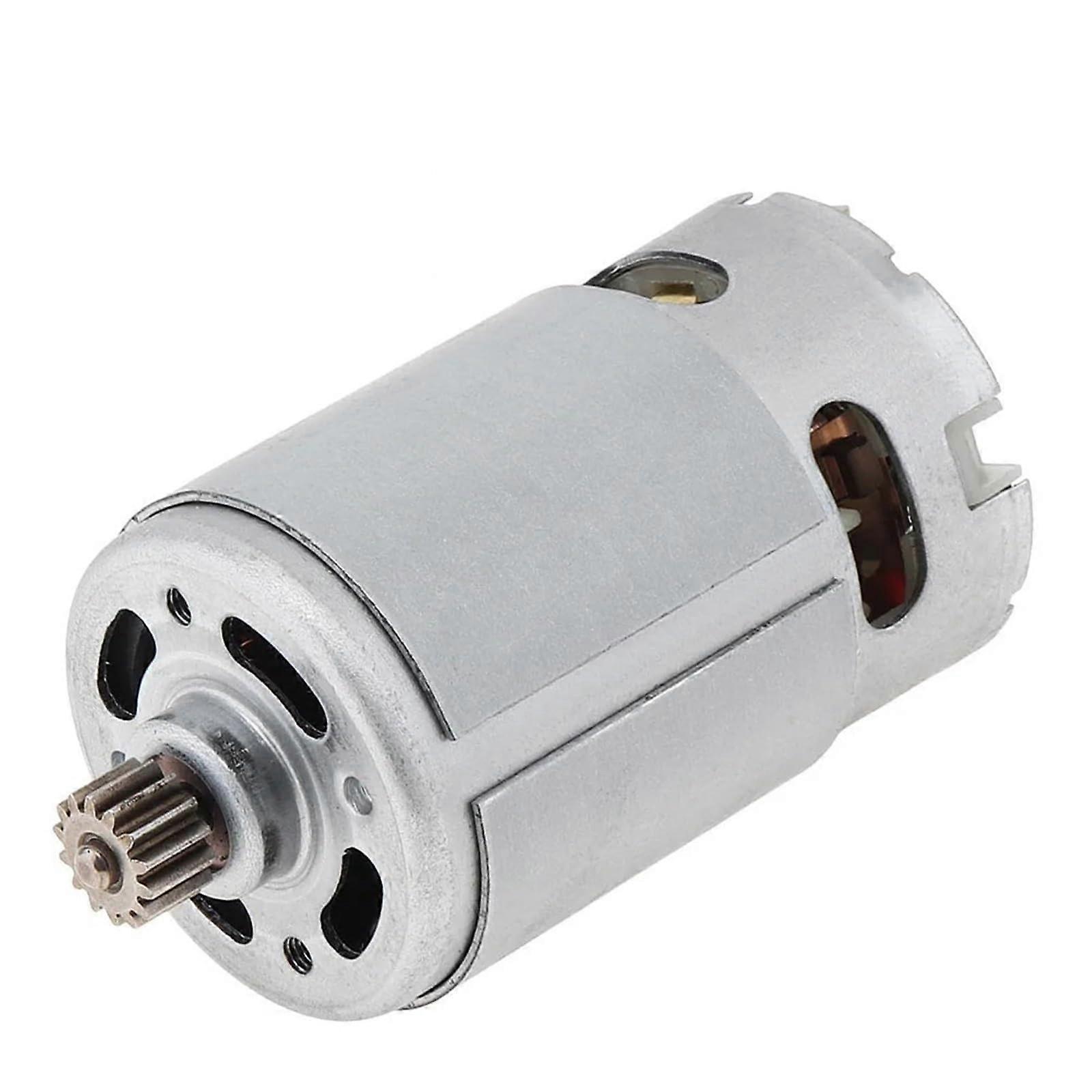 RS550 25V  Speed DC Motor 11 Teeth  Torque Gearbox for Power Tools MultiVoltage