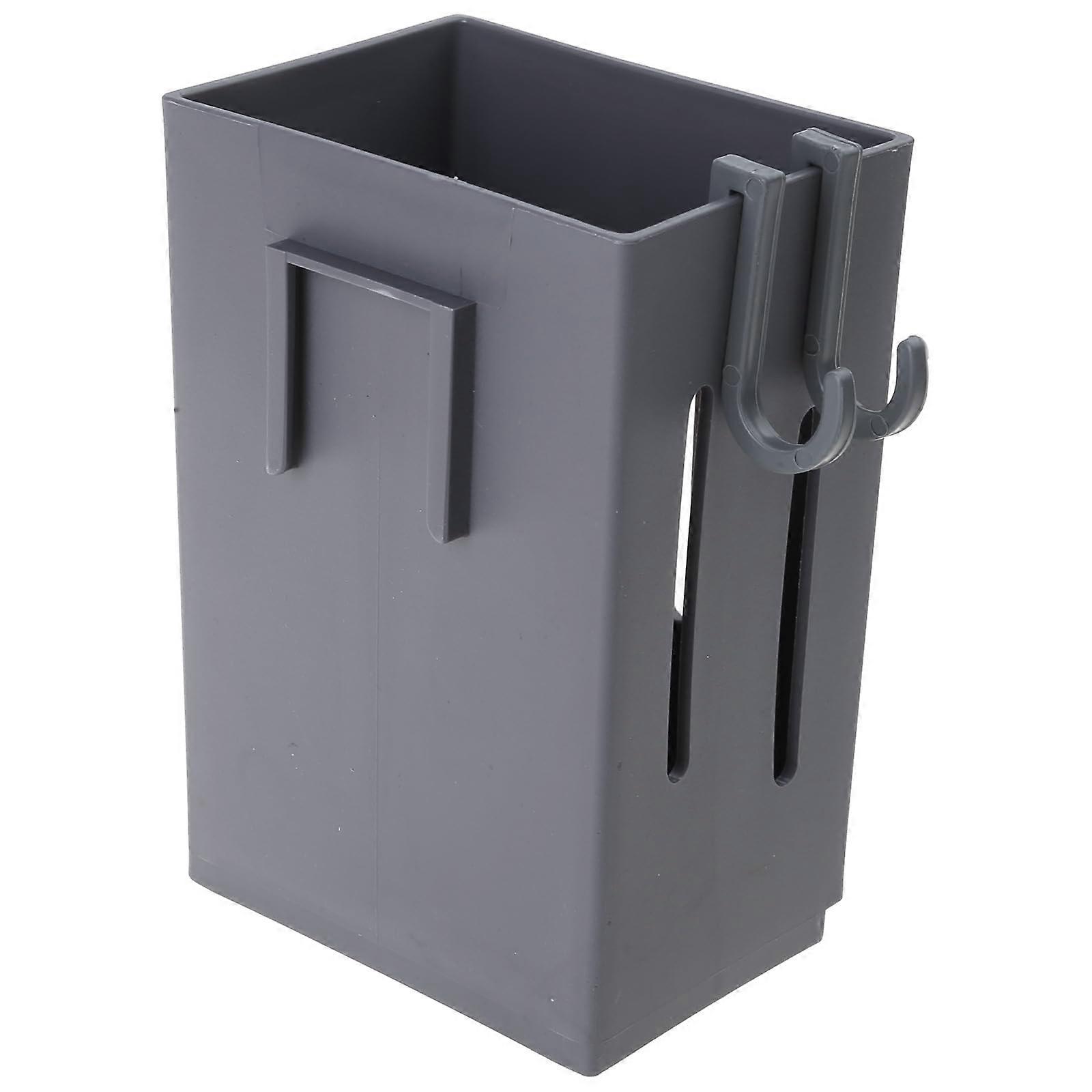 Wall Mounted Chopsticks Holder and Utensil Organizer, SpaceSaving QuickDry Gray Kitchen Rack