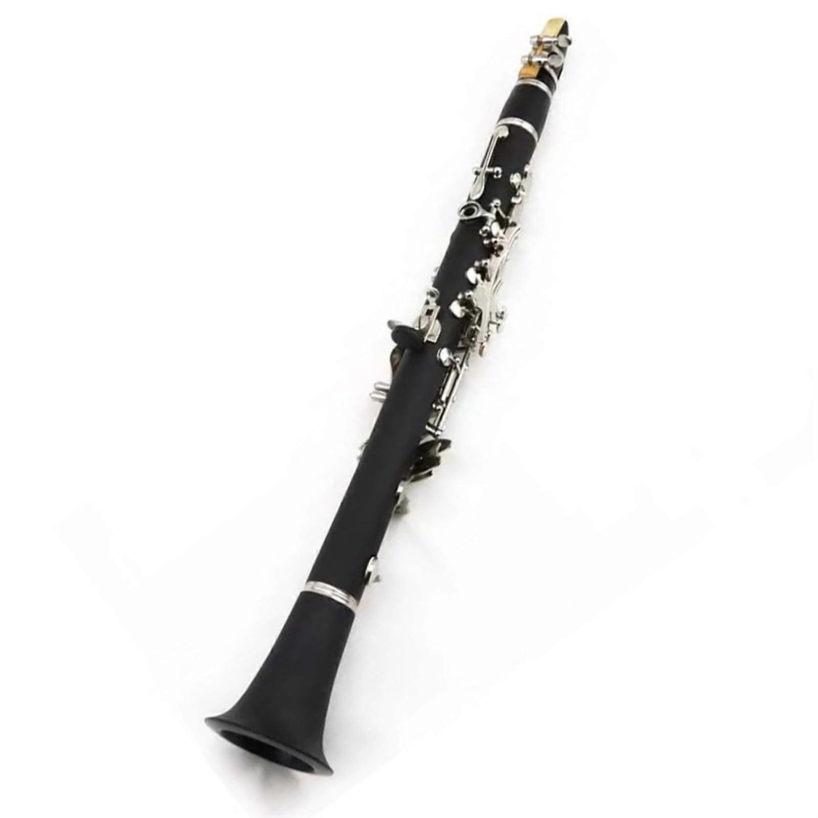 Beginner Clarinet for Students Nickel Plated  Set for Learning and Practice
