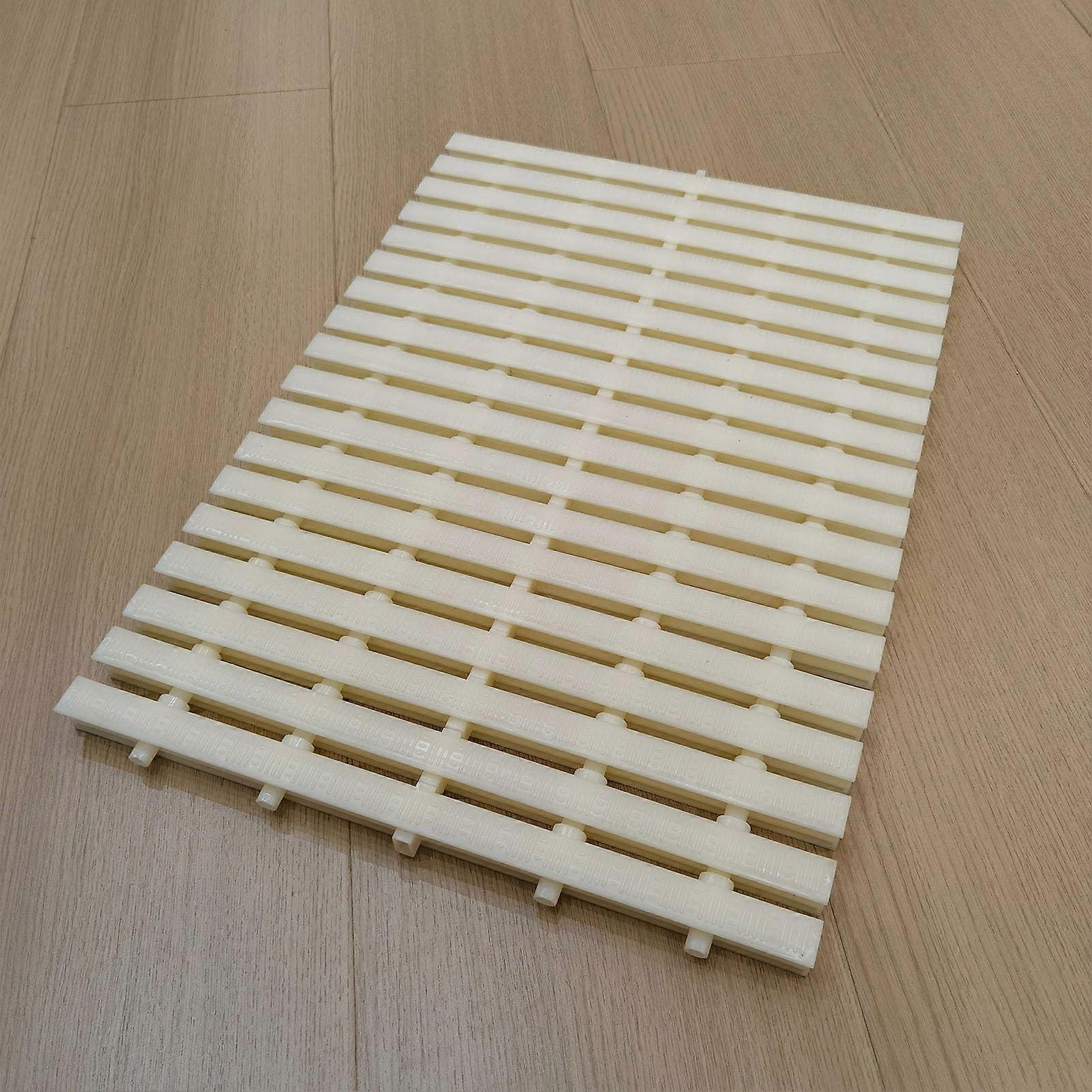 Pool Drain Grating 15x100cm ABS Overflow Cover with SlipResistant Surface for Pool and Shower