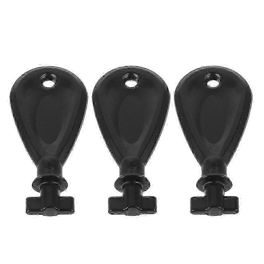 Tissue Dispenser Key, ABS Material 3-Pack, Universal Commercial Bathroom Accessory