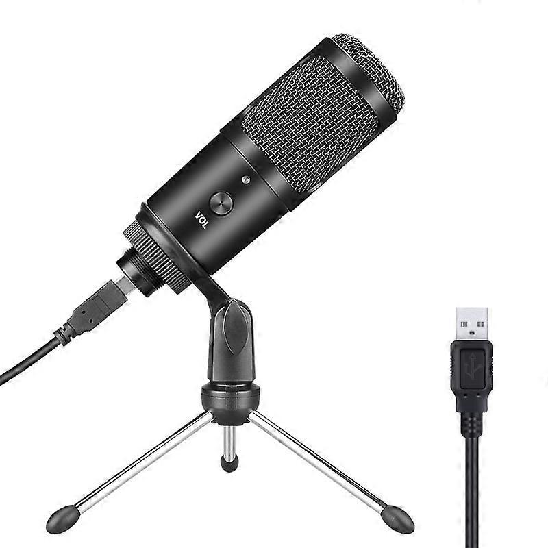 AK-50 USB Condenser Recording Microphone for Laptop Computer