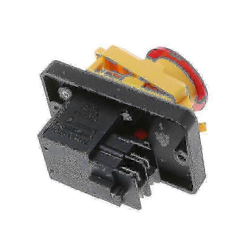 Waterproof Magnetic Push Button Switch for Emergency Stop Control 4-Pin 250V
