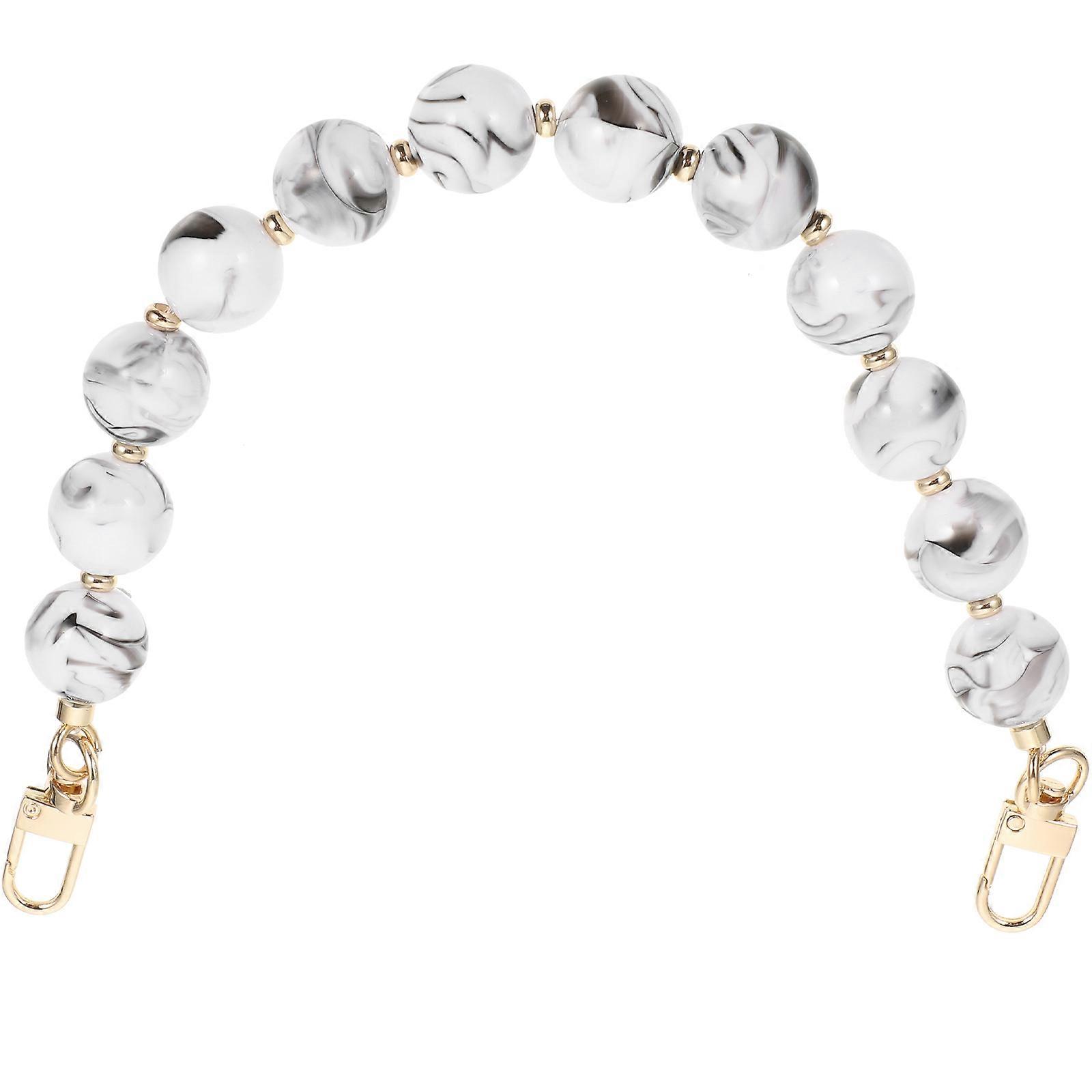 Decorative Purse Strap Chain Replacement For Handbag DIY Projects Grey 1 Piece