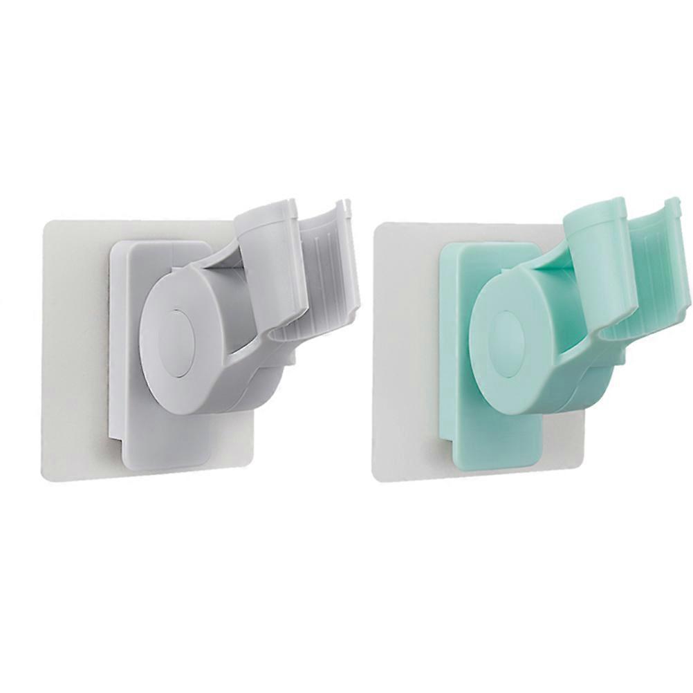 Shower Head Holder Wall Mounted Rack for Shower Installation Grey