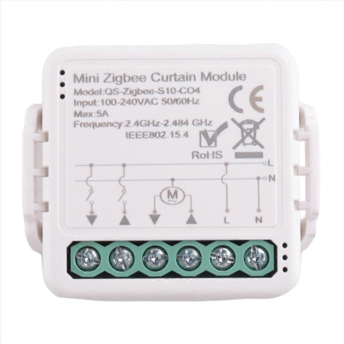 Tuya Smart Zigbee Curtain Switch Module for Roller Shutter Electric Motor Smart Life APP Remote Cont