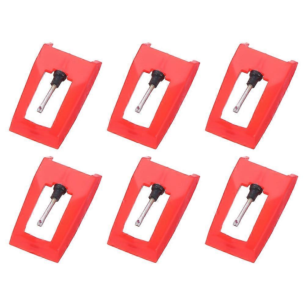 Record Player Needle Durable Replacement for 6Pcs Vinyl Turntable Needles