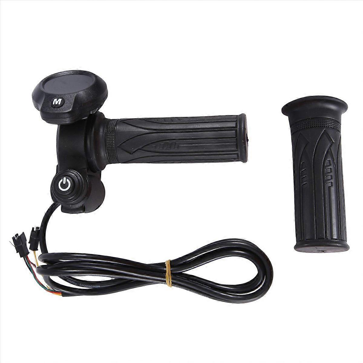 Bike Accelerator Display Throttle Grip for Bicycle E-Scooter Trigger