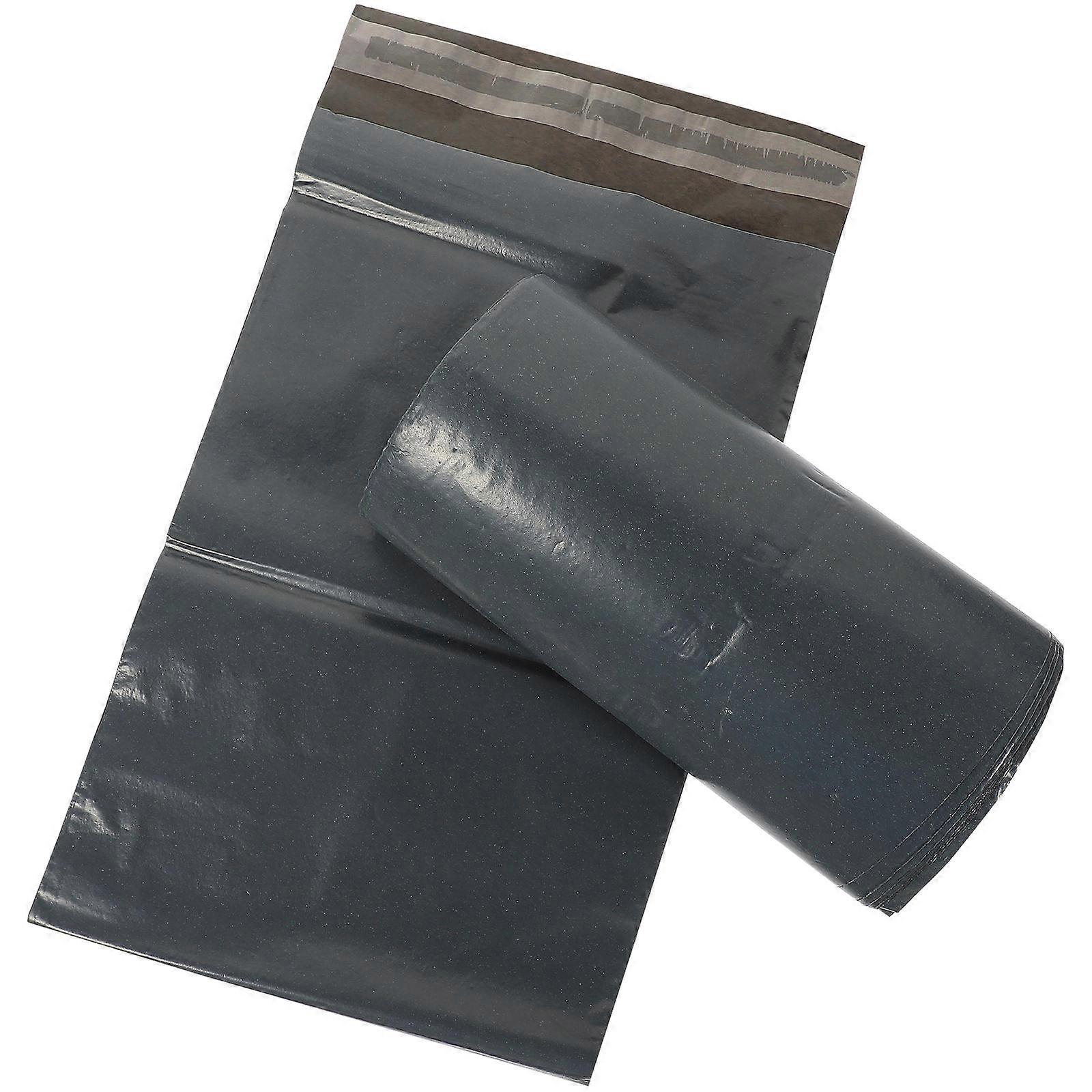 Black Waterproof Packaging Bags Self Sealing for Logistics Packing 100Pcs