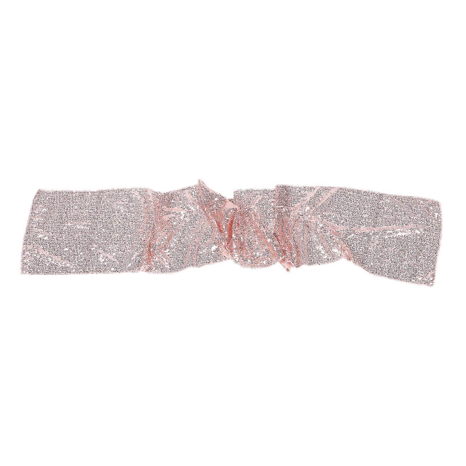 Sequin Table Runner Rose Gold for Decoration Dining Table Cover