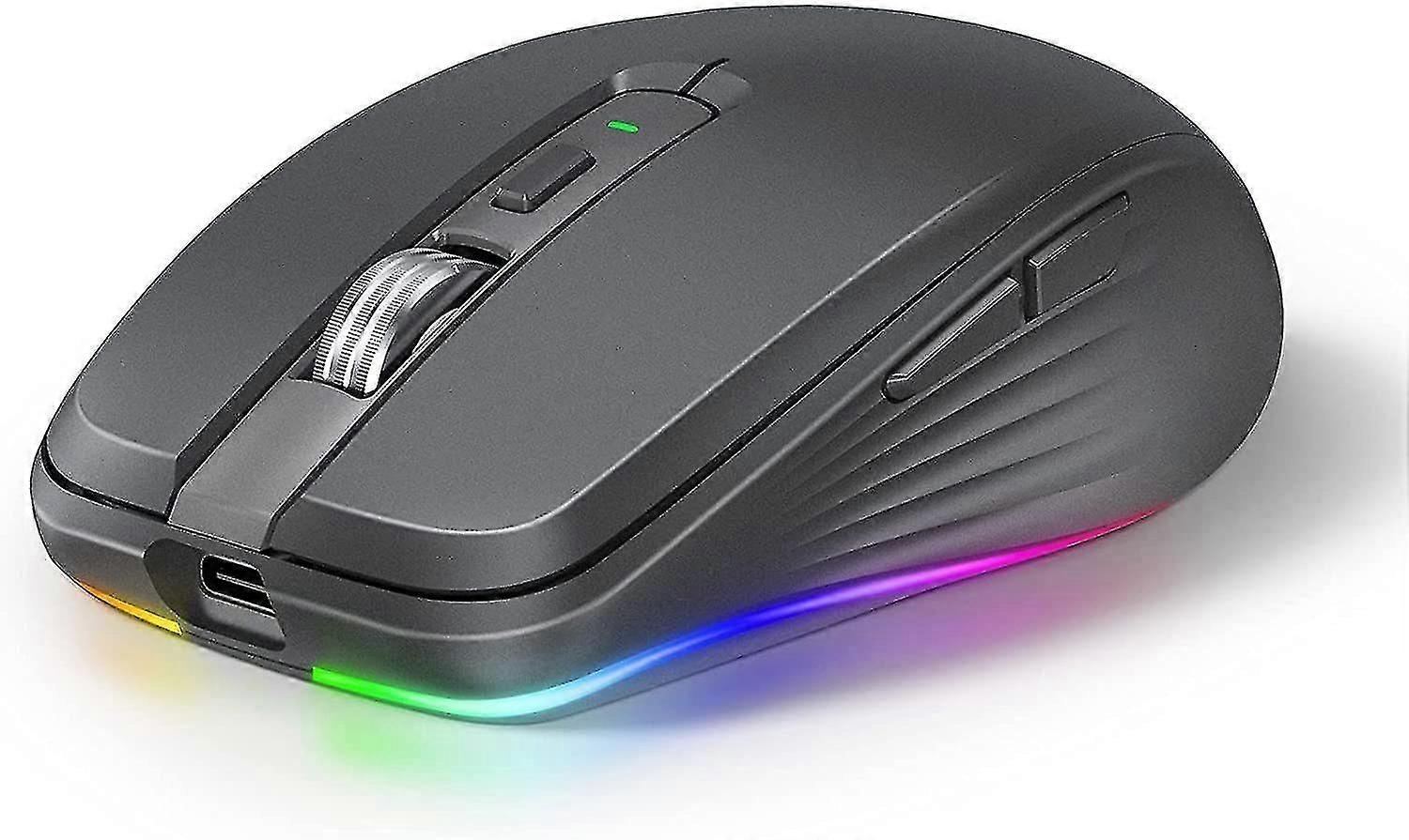 Wireless Mouse, Cordless Mouse, Bluetooth Mouse With Led Lighting