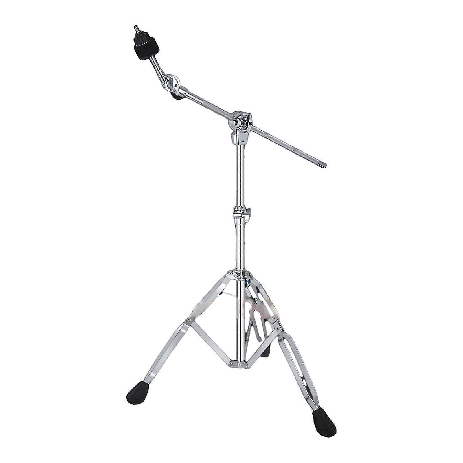 Cymbal Stand with Quick Grip Lock and Stable Triangular Base for Versatile Percussion Mount