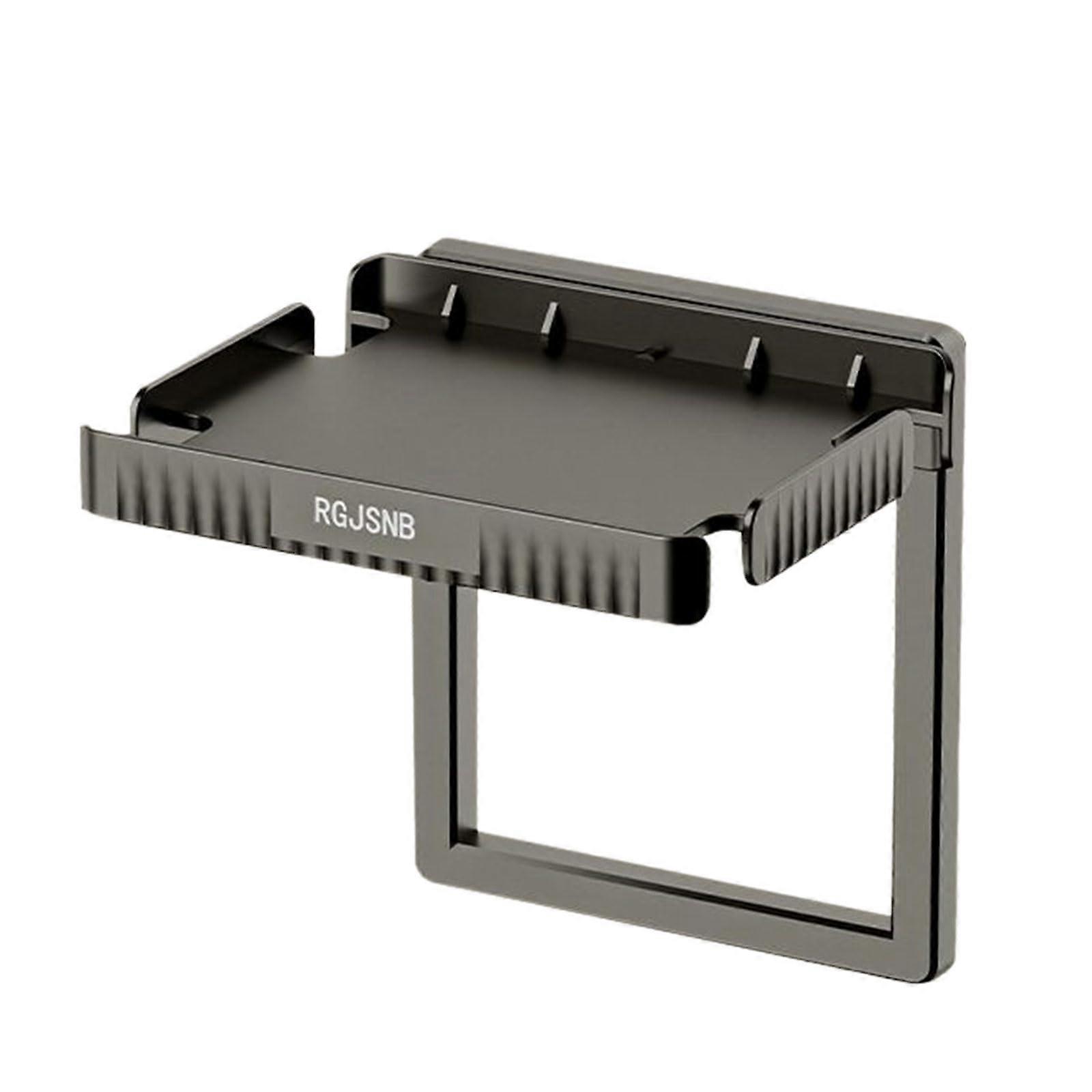 Wall Mount Phone Holder with Secure Charging Cradle and SpaceSaving Design for Wall Socket