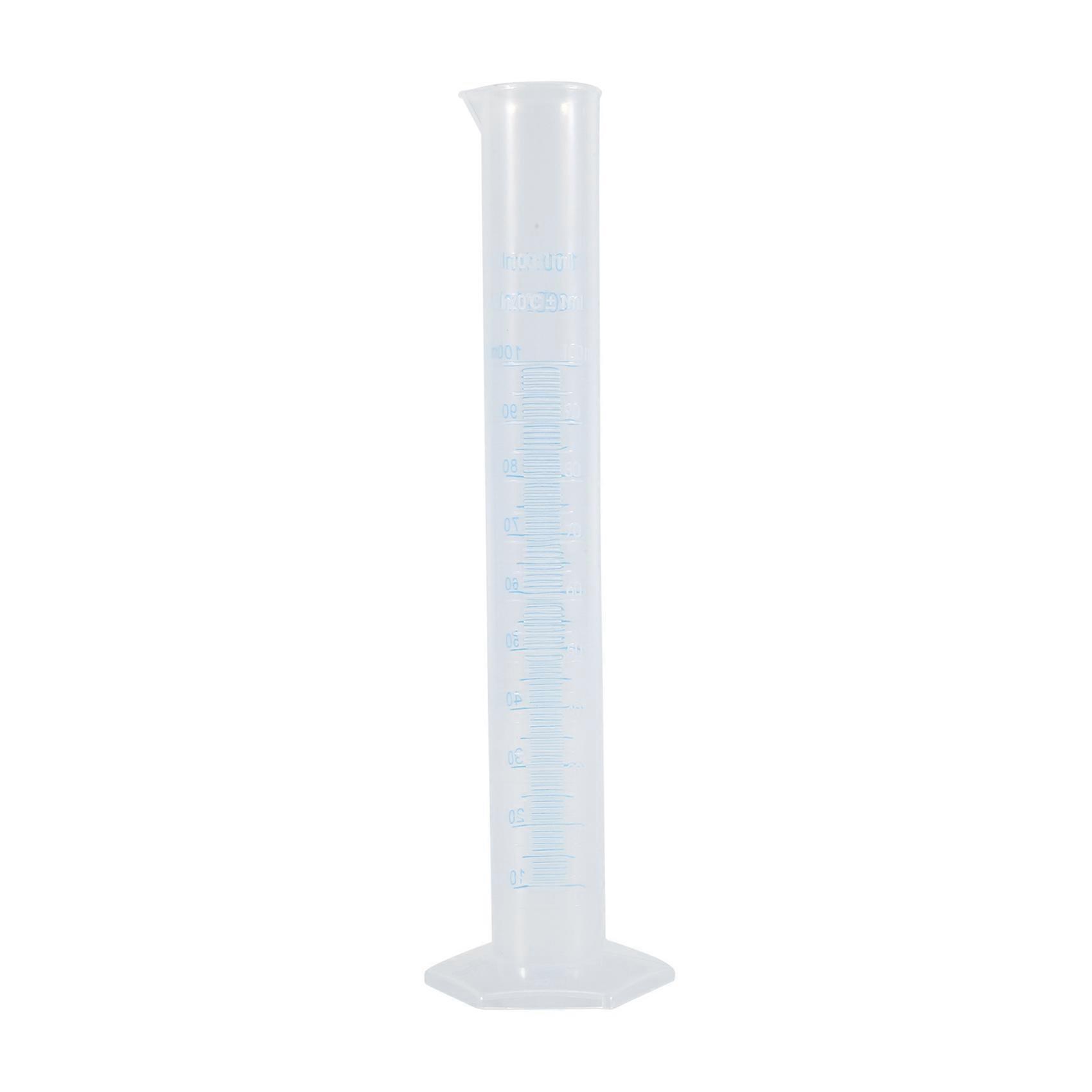 Probeta graduada de plástico para laboratorio (100 ml)