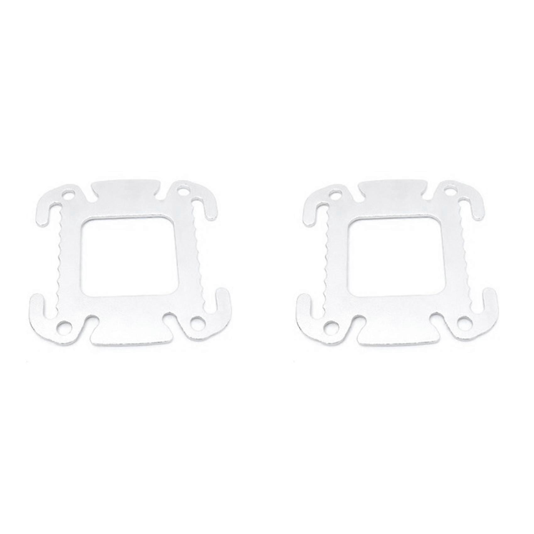 2X Buckle Metal Button Quick-Install Quick-Release Adjusting Rope Diving Counterweight Buckle