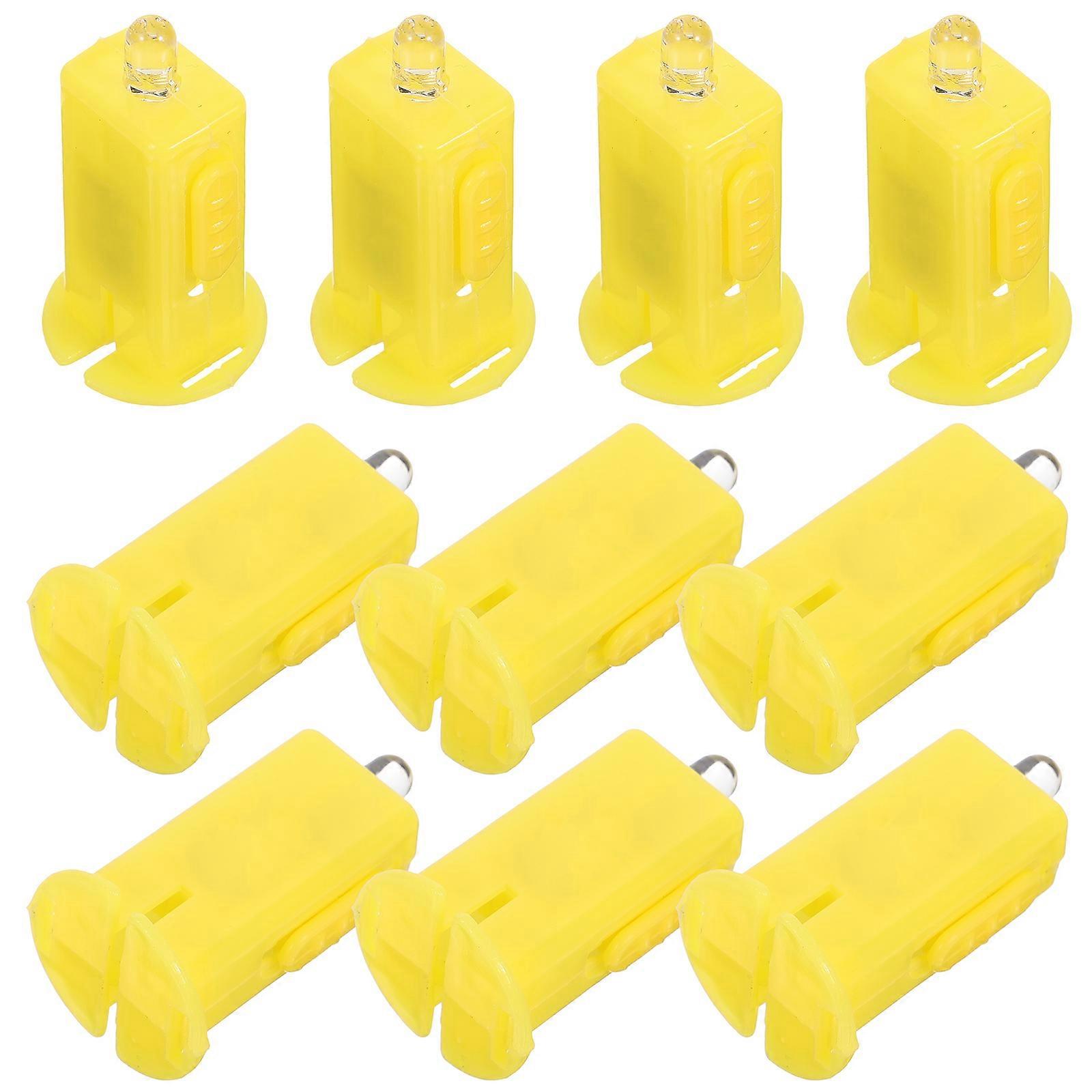 LED Paper Wicks for Lighting Use 10Pcs Electronic Lights