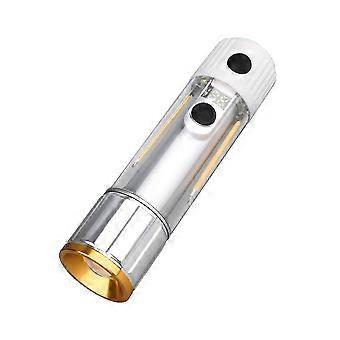Rechargeable LED Flashlight with Magnet, Power Bank and Outdoor Emergency Lantern for Camping